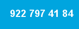 922 797 41 84 922 797 41 84